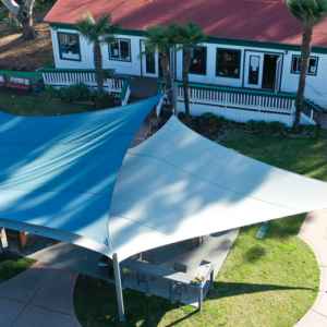 Proshop with awning out from Gimme grill